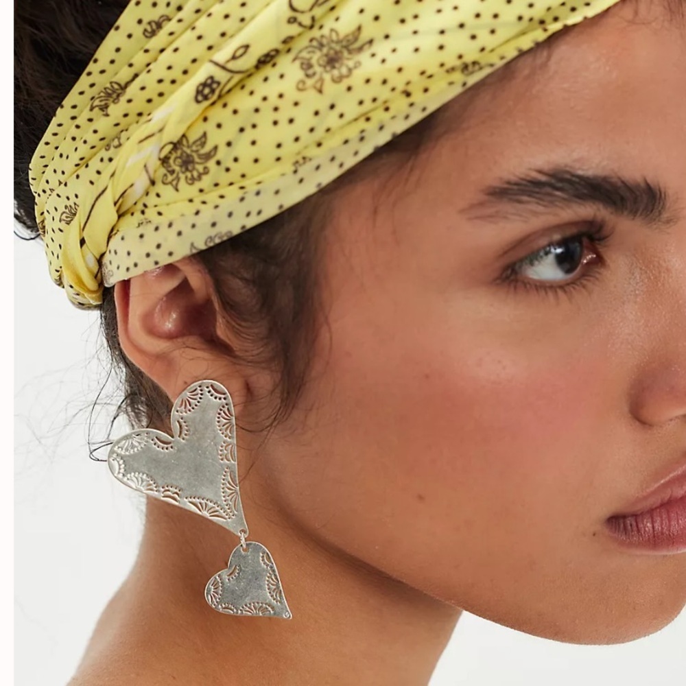 Free People Paint The Sky Dangle Earrings NWT